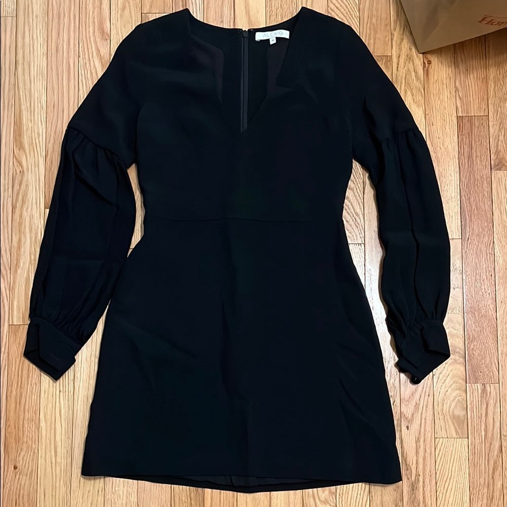 Alexis Ellena Puff Sleeve Mini Dress